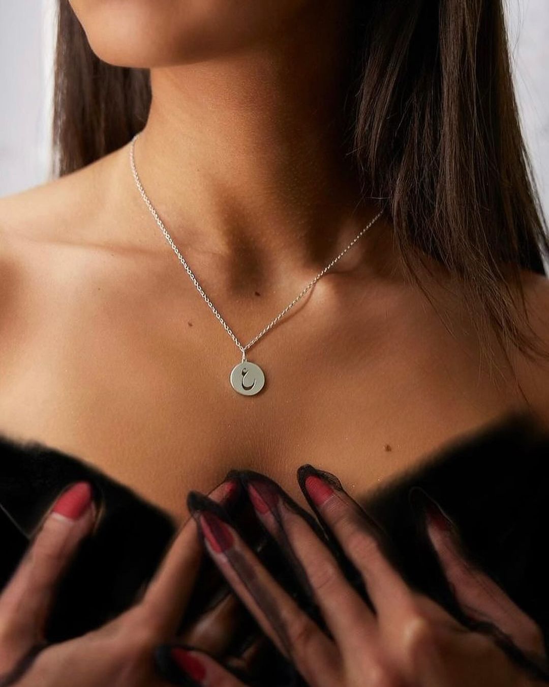 Initial Necklace م